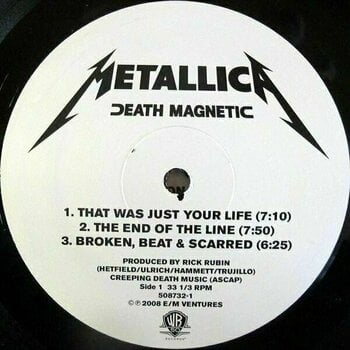 Vinylplade Metallica - Death Magnetic (2 LP) - 2