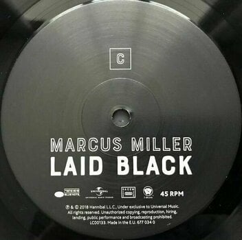 Vinyl Record Marcus Miller - Laid Black (LP) - 8
