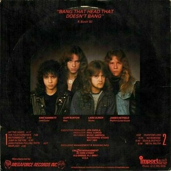Vinyl Record Metallica - Kill 'Em All (LP) - 9