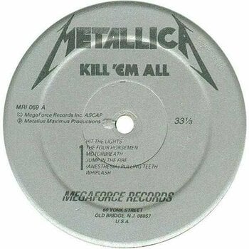 Vinyl Record Metallica - Kill 'Em All (LP) - 2
