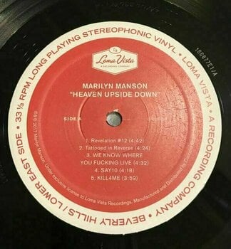 Vinyl Record Marilyn Manson - Heaven Upside Down (LP) - 2