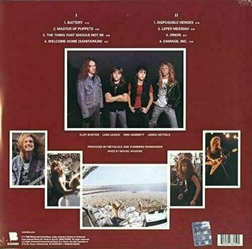 Disque vinyle Metallica - Master Of Puppets (LP) - 7