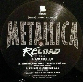 Vinylskiva Metallica - Reload (2 LP) - 4