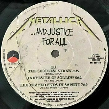Vinyl Record Metallica - And Justice For All (2 LP) - 4