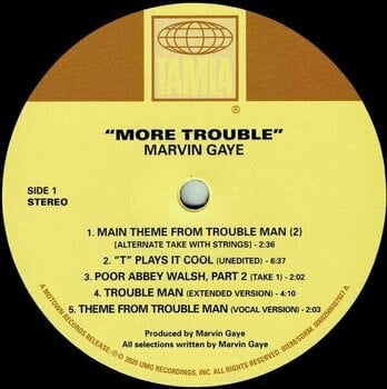 Vinyl Record Marvin Gaye - More Trouble (LP) - 5