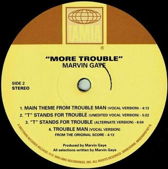 Vinyl Record Marvin Gaye - More Trouble (LP) - 6