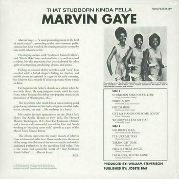 Грамофонна плоча Marvin Gaye - That Stubborn Kinda' Fellow (LP) - 2