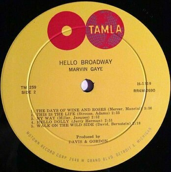 Vinyl Record Marvin Gaye - Hello Broadway (LP) - 4