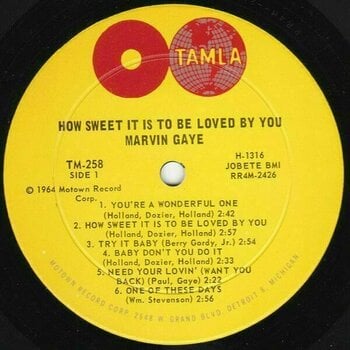 LP deska Marvin Gaye - How Sweet It Is To Be Loved By You (LP) - 3