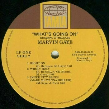Vinyl Record Marvin Gaye - What's Going On Live (2 LP) - 3