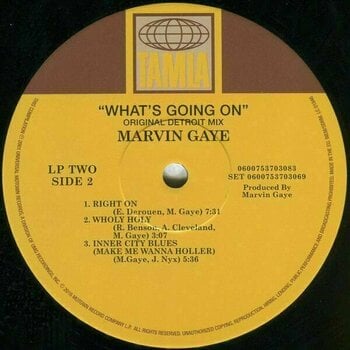 Vinyl Record Marvin Gaye - What's Going On Live (2 LP) - 5