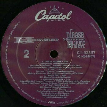 LP deska MC Hammer - Please Hammer Don't Hurt (LP) - 4
