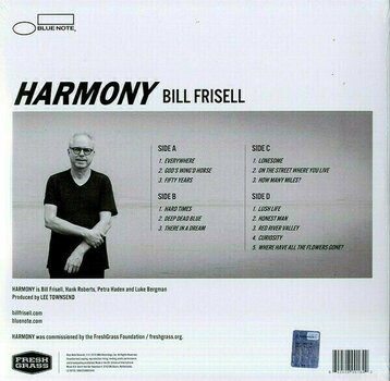 Vinyl Record Bill Frisell - Harmony (2 LP) - 2