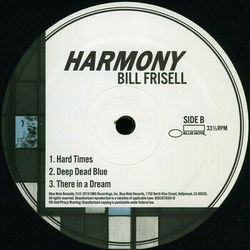 Disque vinyle Bill Frisell - Harmony (2 LP) - 5