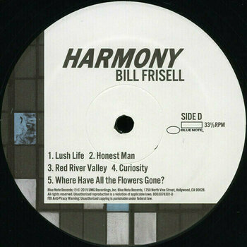 Disco de vinil Bill Frisell - Harmony (2 LP) - 6