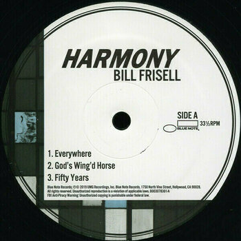 Vinyl Record Bill Frisell - Harmony (2 LP) - 8