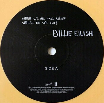 Vinyl Record Billie Eilish - When We All Fall Asleep, Where Do We Go? (LP) - 2