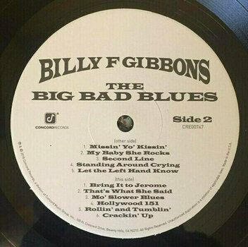 Vinyl Record Billy Gibbons - The Big Bad Blues (LP) - 6