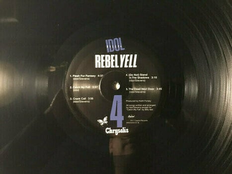 Vinyl Record Billy Idol - Rebel Yell (LP) - 4