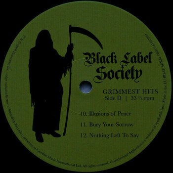 Disco de vinilo Black Label Society - Grimmest Hits (2 LP) - 8