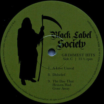 Vinylskiva Black Label Society - Grimmest Hits (2 LP) - 9