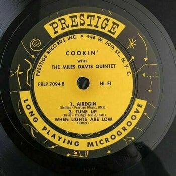 Vinyl Record Miles Davis Quintet - Cookin' with the Miles Davis Quintet (LP) - 4