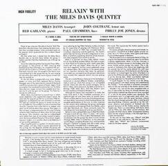 LP Miles Davis Quintet - Relaxin' With The Miles Davis Quintet (LP) - 3