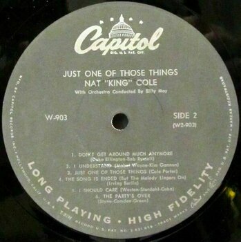 Disco de vinilo Nat King Cole - Just One of Those Things (2 LP) - 4
