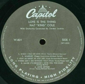 Disco de vinilo Nat King Cole - Love Is The Thing (2 LP) - 3