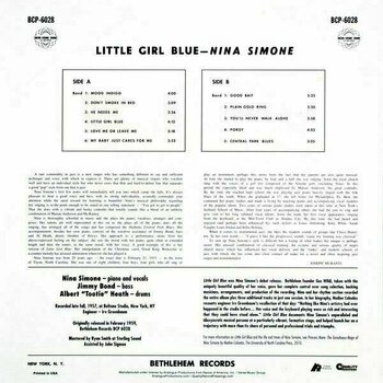 LP Nina Simone - Little Girl Blue (LP) - 2