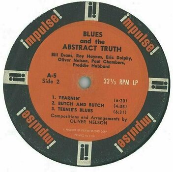 Disque vinyle Oliver Nelson - The Blues and the Abstract Truth (2 LP) - 4