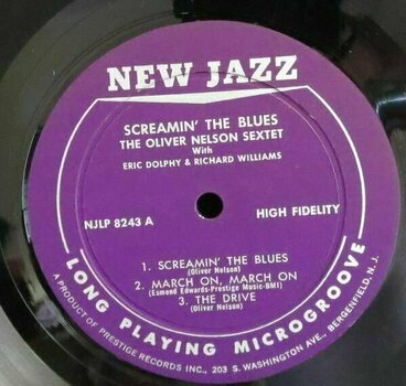 Vinylskiva Oliver Nelson - Screamin' the Blues (LP) - 2
