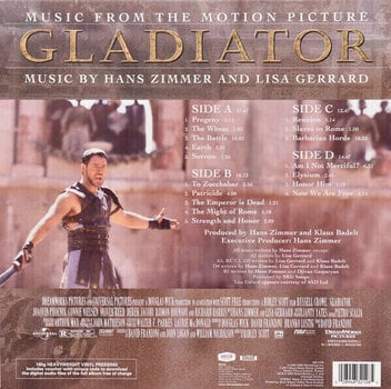 Vinylplade Gladiator - Music From The Motion Picture (2 LP) - 3
