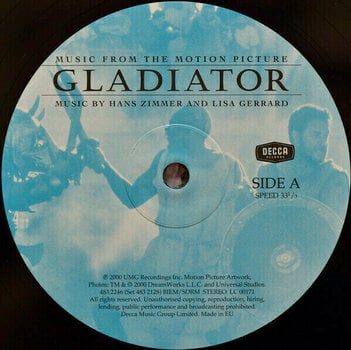 Vinyl Record Gladiator - Music From The Motion Picture (2 LP) - 4