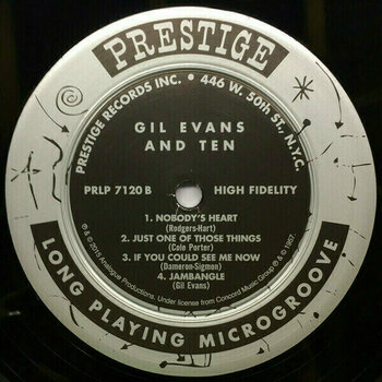 Disque vinyle Gil Evans - Gil Evans and Ten (LP) - 3