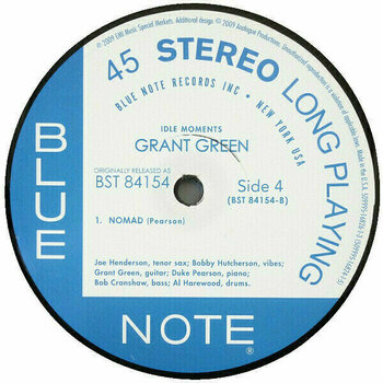 Vinyl Record Grant Green - Idle Moments (2 LP) - 8