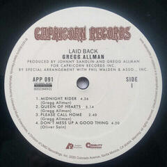 LP platňa Gregg Allman - Laid Back (LP) - 2