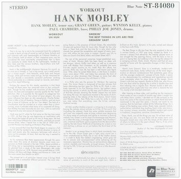 Vinyl Record Hank Mobley - Workout (2 LP) - 2