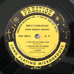 LP deska Hank Mobley - Mobley's 2nd Message (LP) - 4