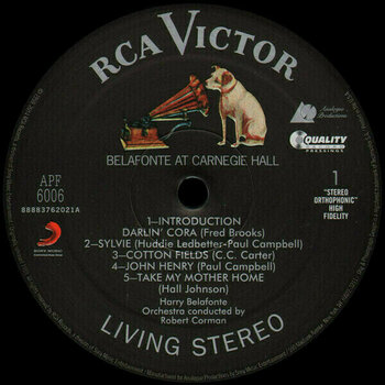 Disco in vinile Harry Belafonte - Belafonte At Carnegie Hall (2 LP) - 6