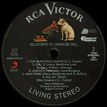 Disque vinyle Harry Belafonte - Belafonte At Carnegie Hall (2 LP) - 7