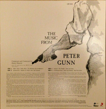 Vinyl Record Henry Mancini - Peter Gunn (2 LP) - 3