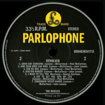 Disque vinyle The Beatles - Revolver (LP) - 3