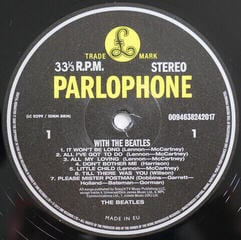 Vinyl Record The Beatles - With The Beatles (LP) - 1
