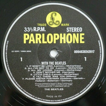 Vinylskiva The Beatles - With The Beatles (LP) - 2