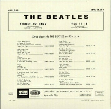 Vinyl Record The Beatles - The Singles Collection (23 x 7" Vinyl) - 37