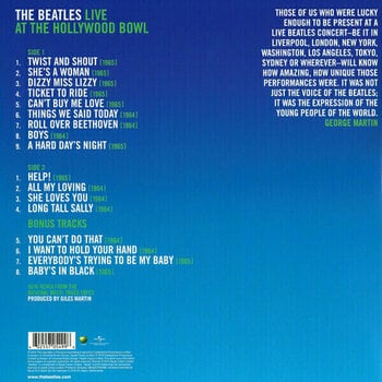 Vinyylilevy The Beatles - Live At The Hollywood Bowl (LP) - 2
