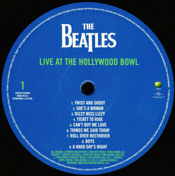 Vinylskiva The Beatles - Live At The Hollywood Bowl (LP) - 3