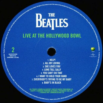 Schallplatte The Beatles - Live At The Hollywood Bowl (LP) - 4