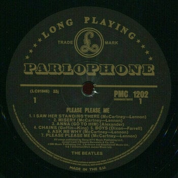 LP The Beatles - Please Please Me (Mono) (LP) - 3